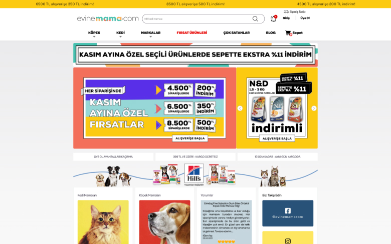 Evinemama Pet Ürünleri Ticaret A.ş