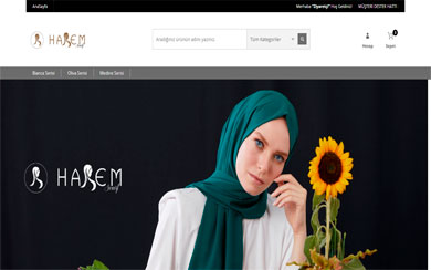 Harem Scarf