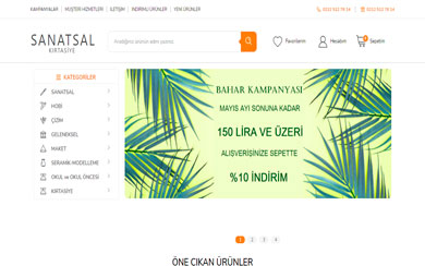 sanatsal kırtasiye